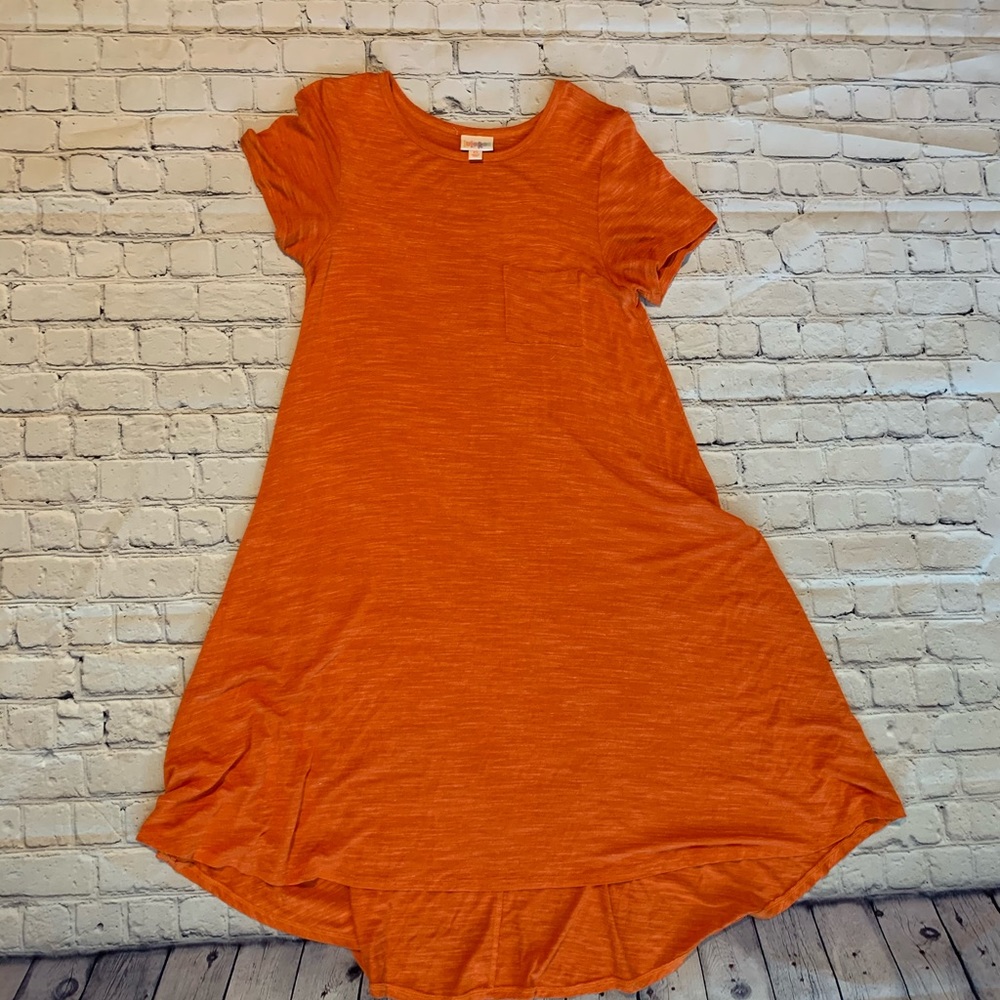 Orange Lularoe Carley